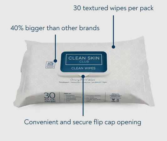 Clean Skin Club Clean Wipes